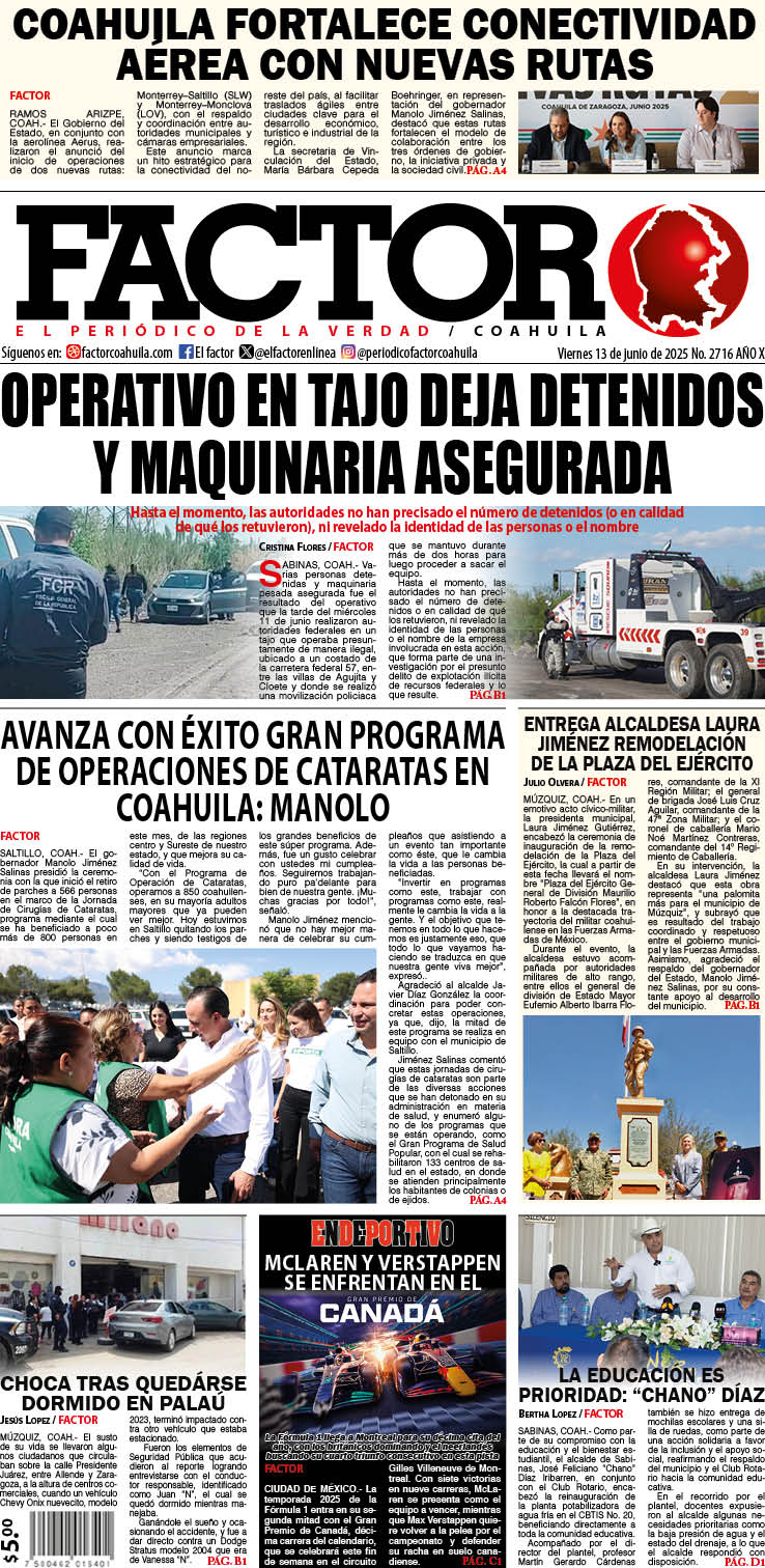 13 DE JUNIO 2025