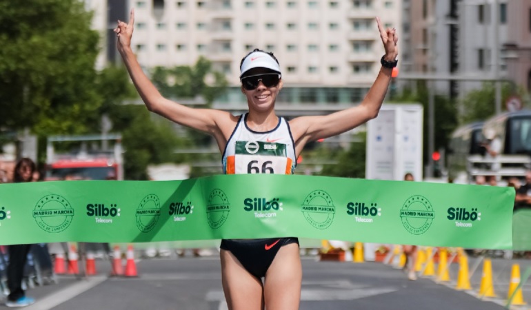 Alegna González gana oro en Madrid con la mejor marca mundial del año