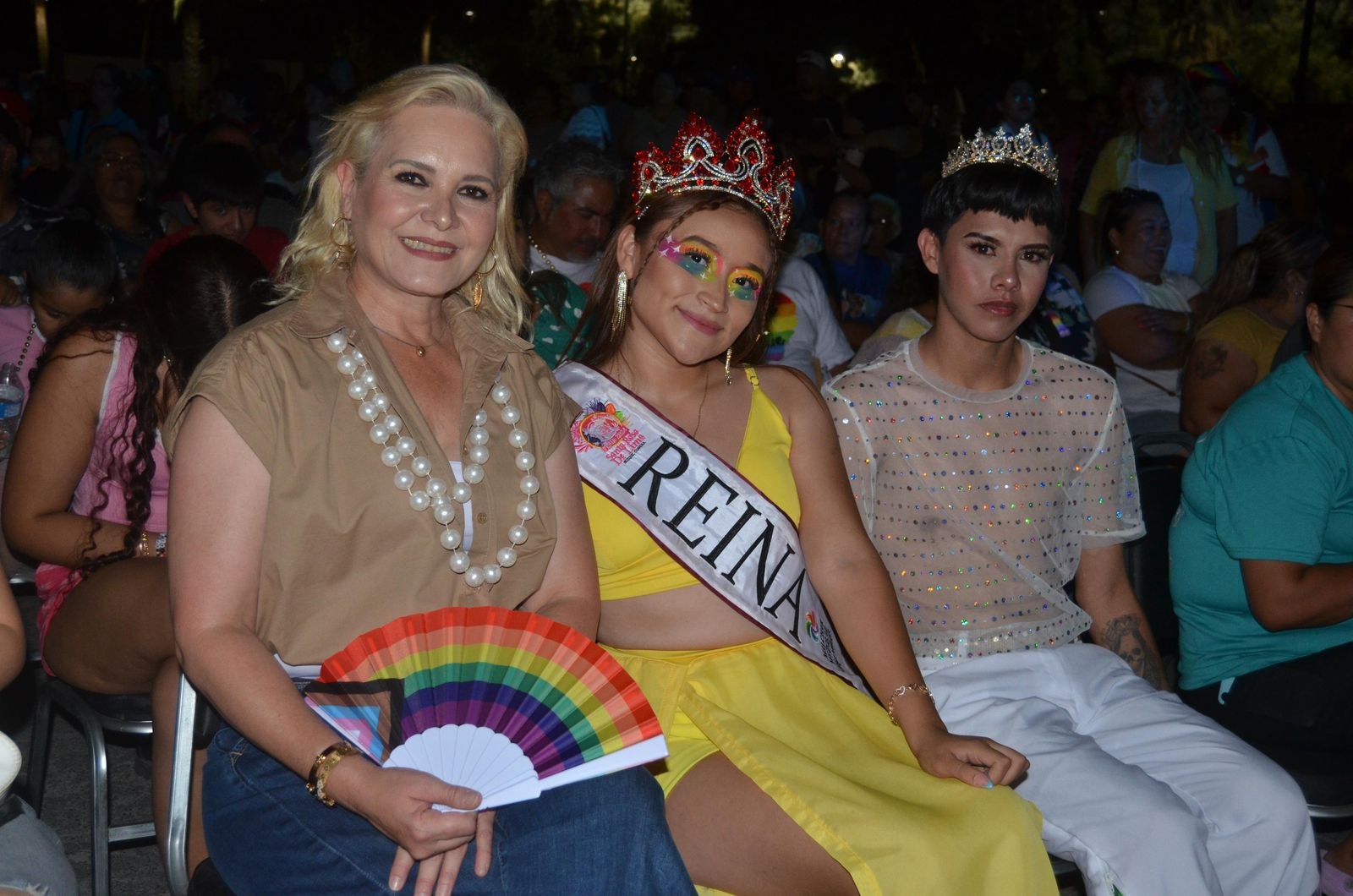La alcaldesa Laura Jiménez respalda la 5ª Marcha LGBTQ+ en Múzquiz