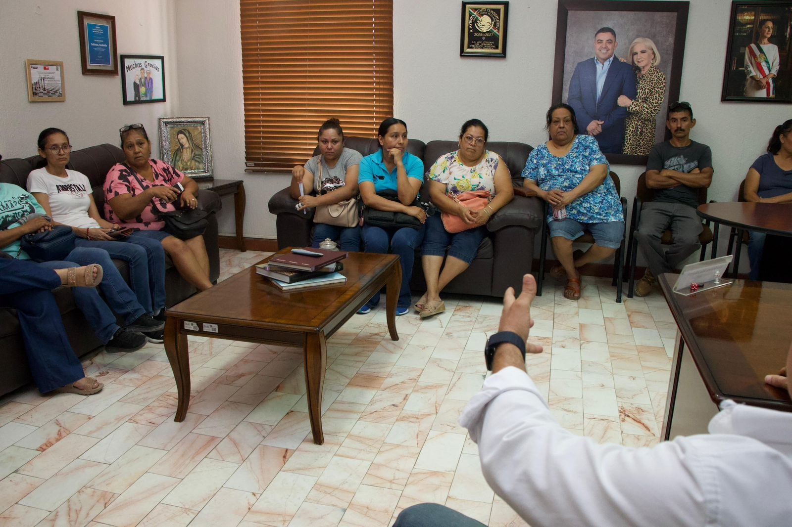 ATIENDE CHANO DIAZ PROBLEMÁTICA DEL AGUA EN LA RETAMA
