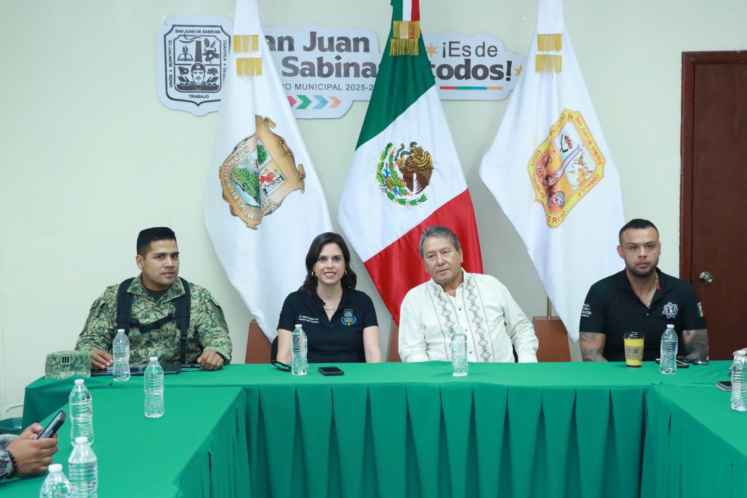 Óscar Ríos Ramírez encabeza reunión de seguridad