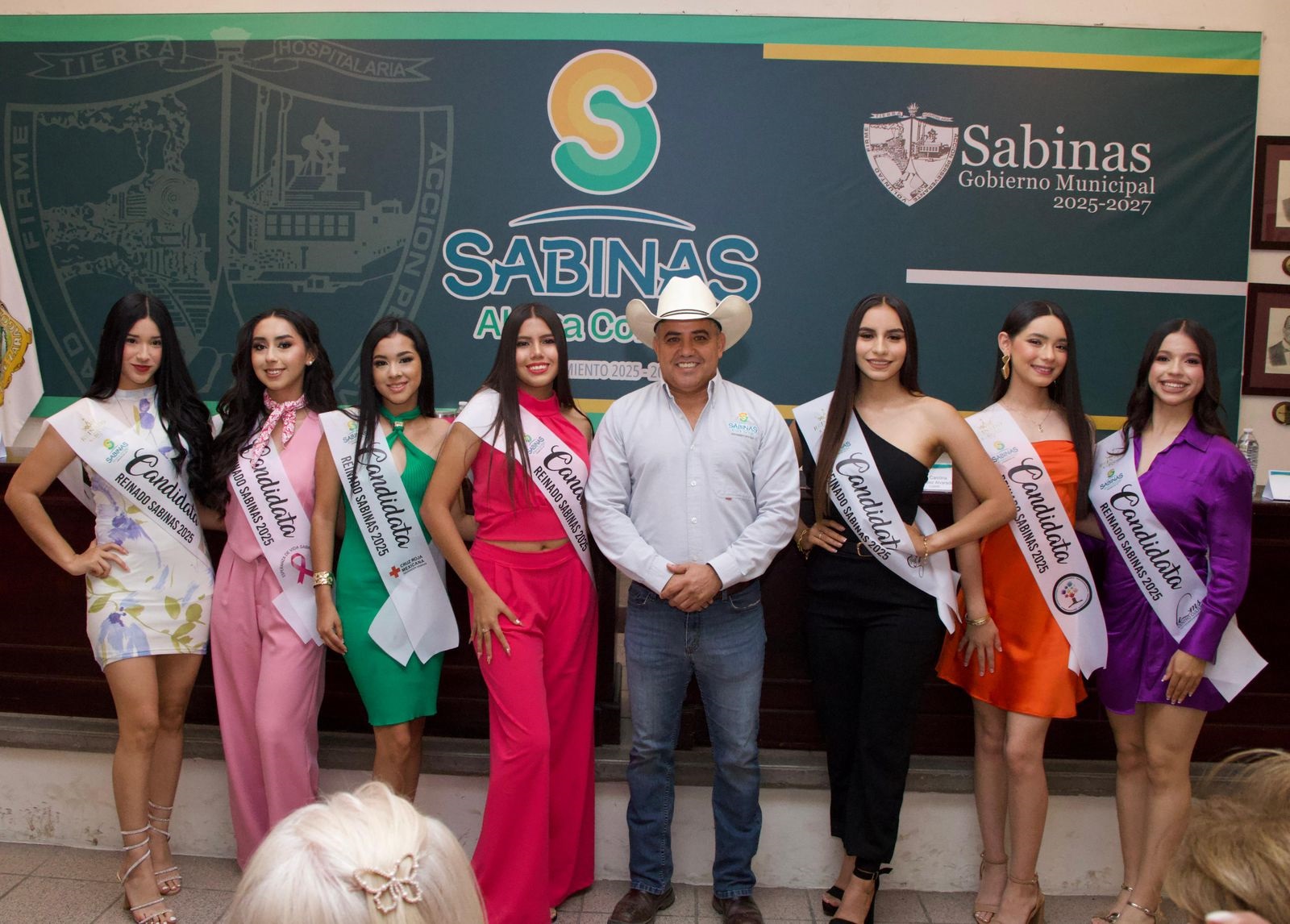Sabinas se llena de belleza, orgullo y tradición: presentan a las candidatas a Reina de las Fiestas Grandes 2025