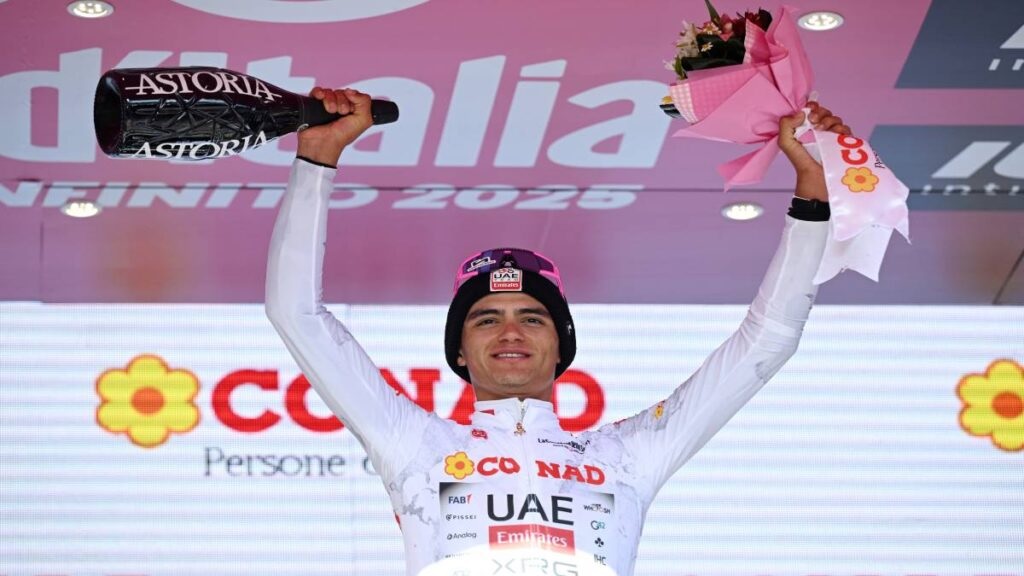 Isaac del Toro aún no asimila su histórico segundo lugar en el Giro de Italia