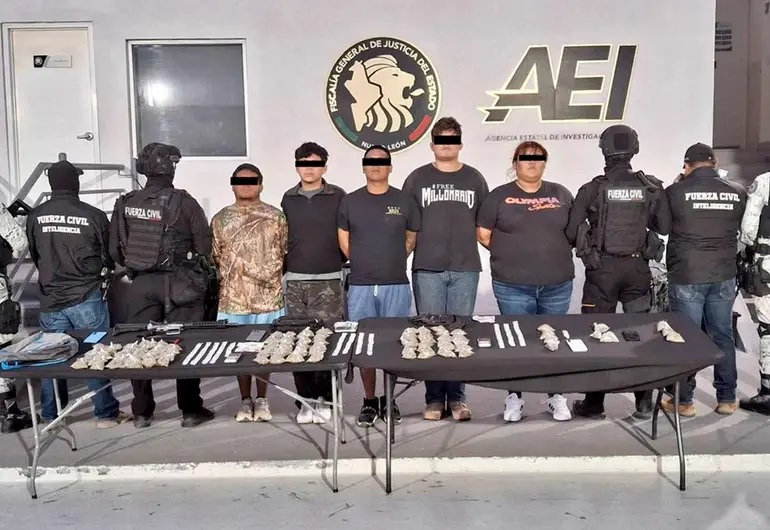 Cae célula criminal con 16 integrantes en Linares; cinco son menores