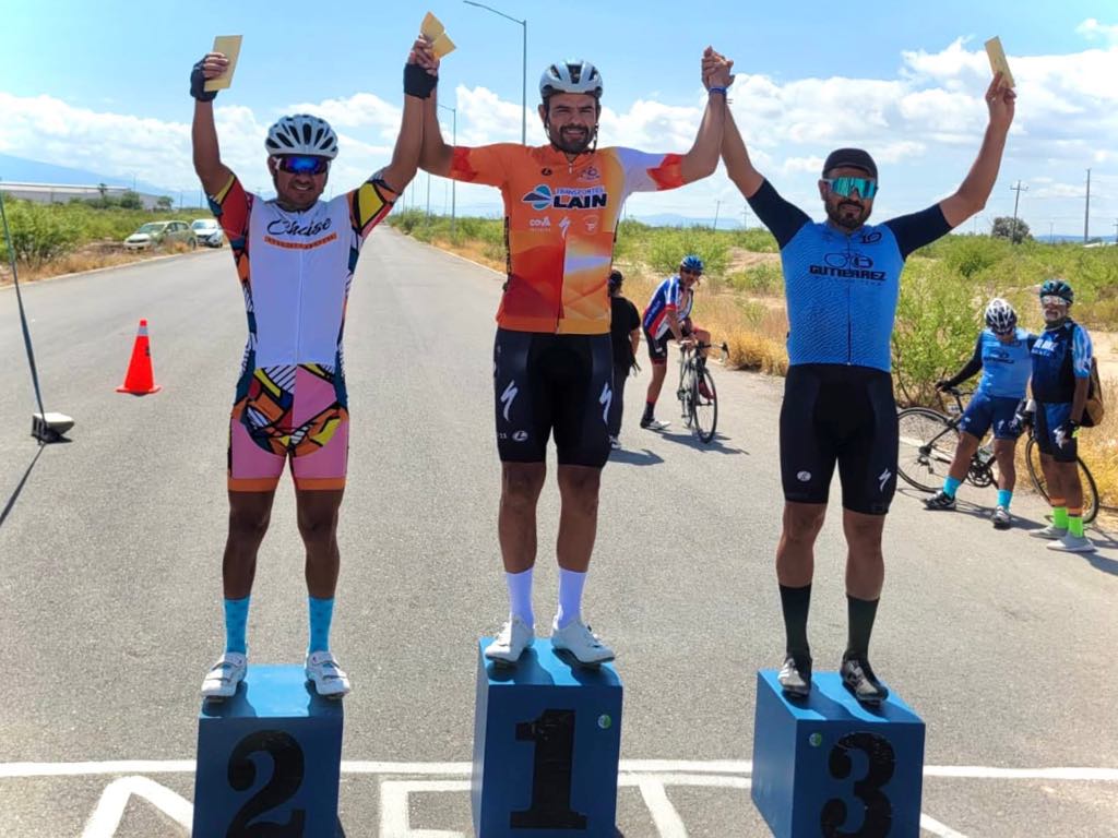 Triunfa Gutiérrez “Team” en competencia ciclista