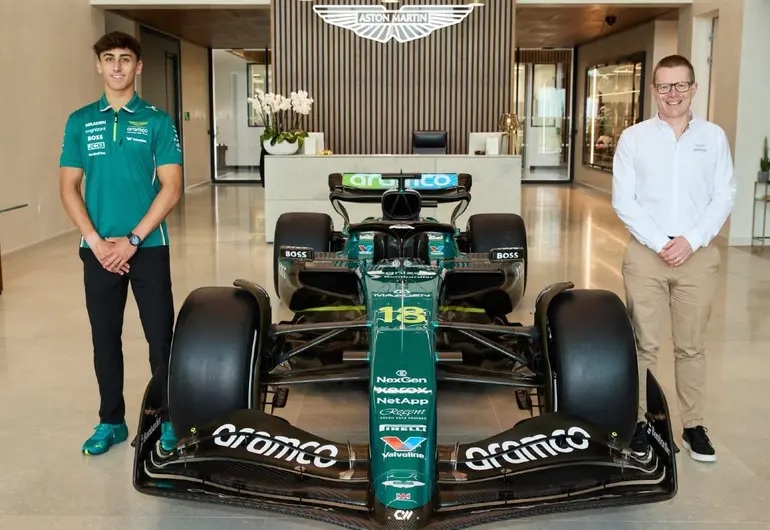Aston Martin lanza su Academia de Pilotos y ficha a su primer protegido