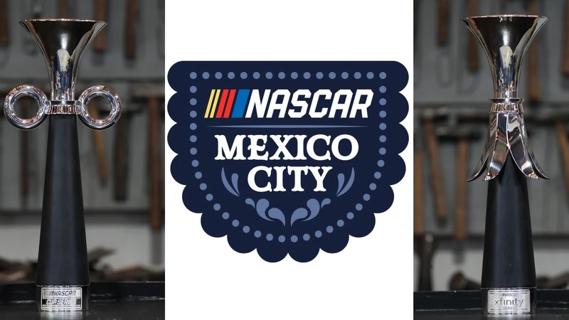 Tláloc y Quetzalcóatl, símbolos de los trofeos de NASCAR en México