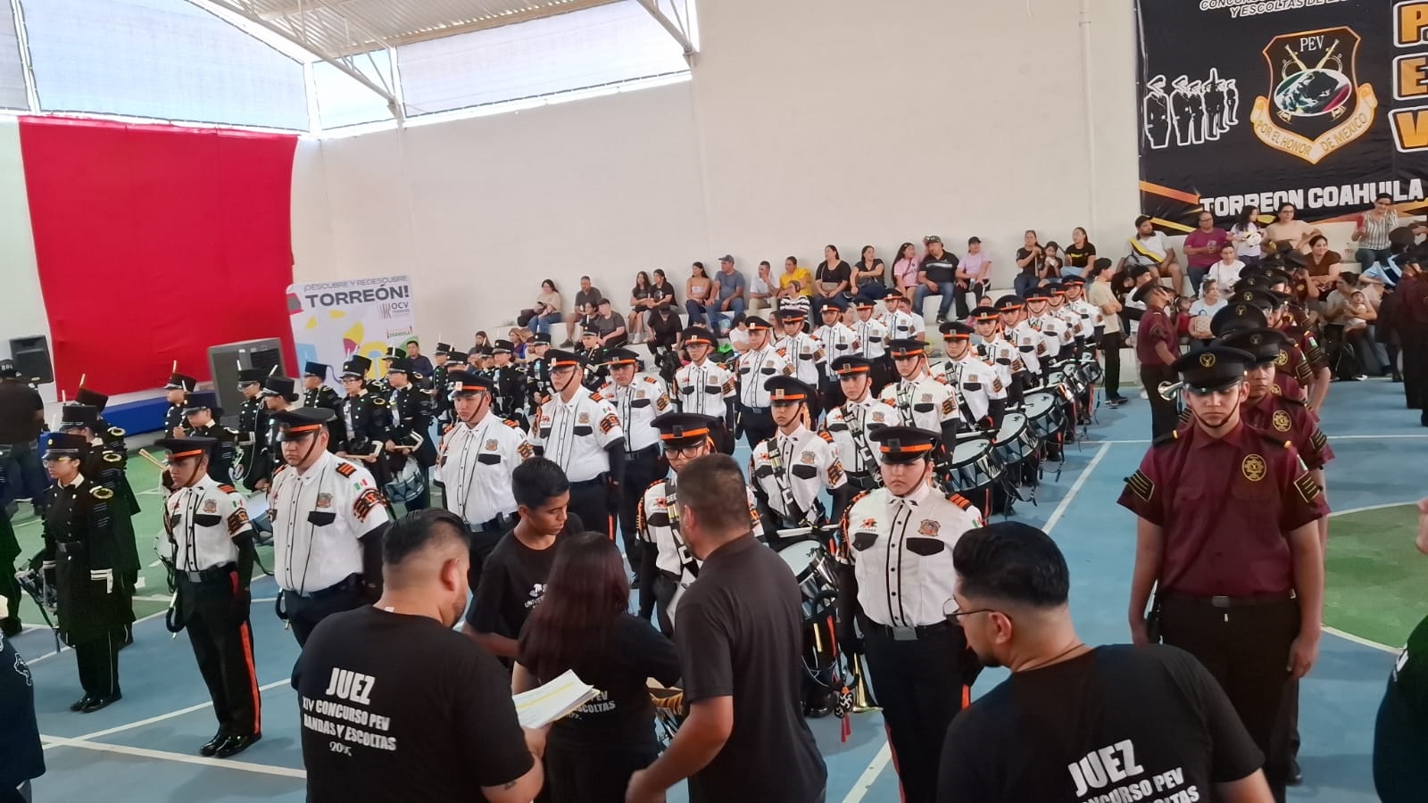 Orgullo Sabinense: Banda de Guerra “Panteras” campeona nacional en la XIV Copa PEV 2025