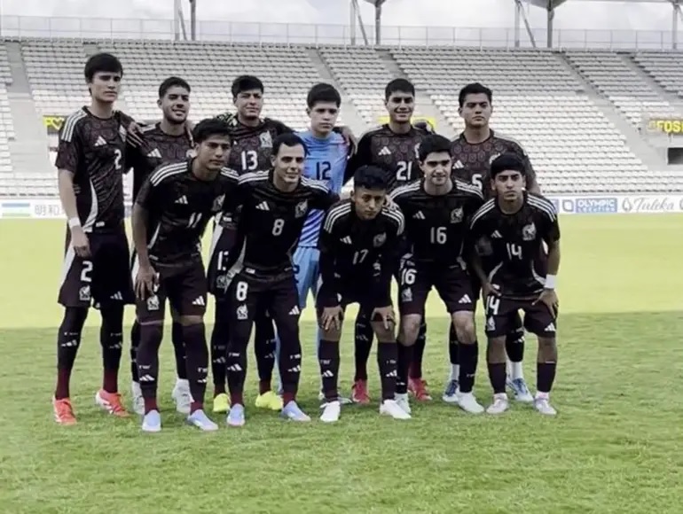 México Sub-20 debuta con derrota ante Dinamarca en el Torneo Maurice Revello 2025