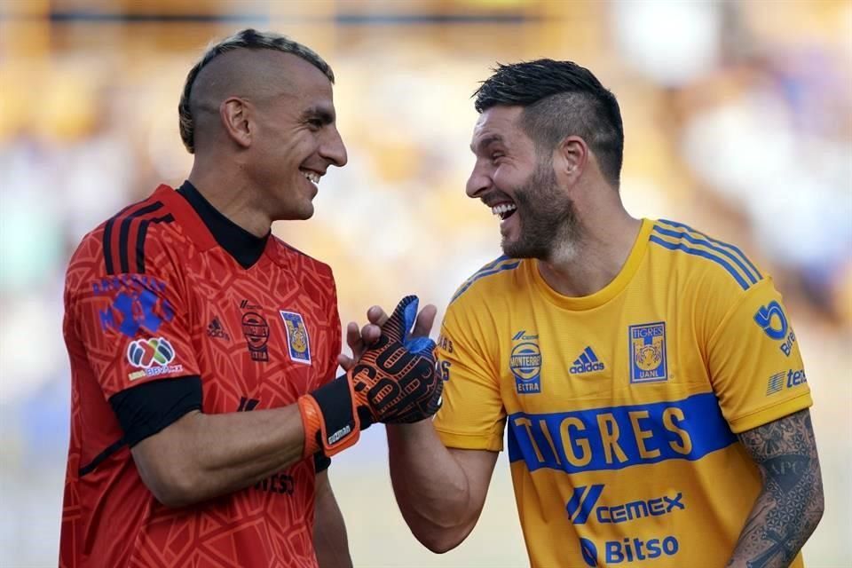 Tigres renueva a Gignac y Nahuel Guzmán por una temporada más