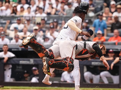 Yankees remontan y se llevan la serie ante Orioles en casa
