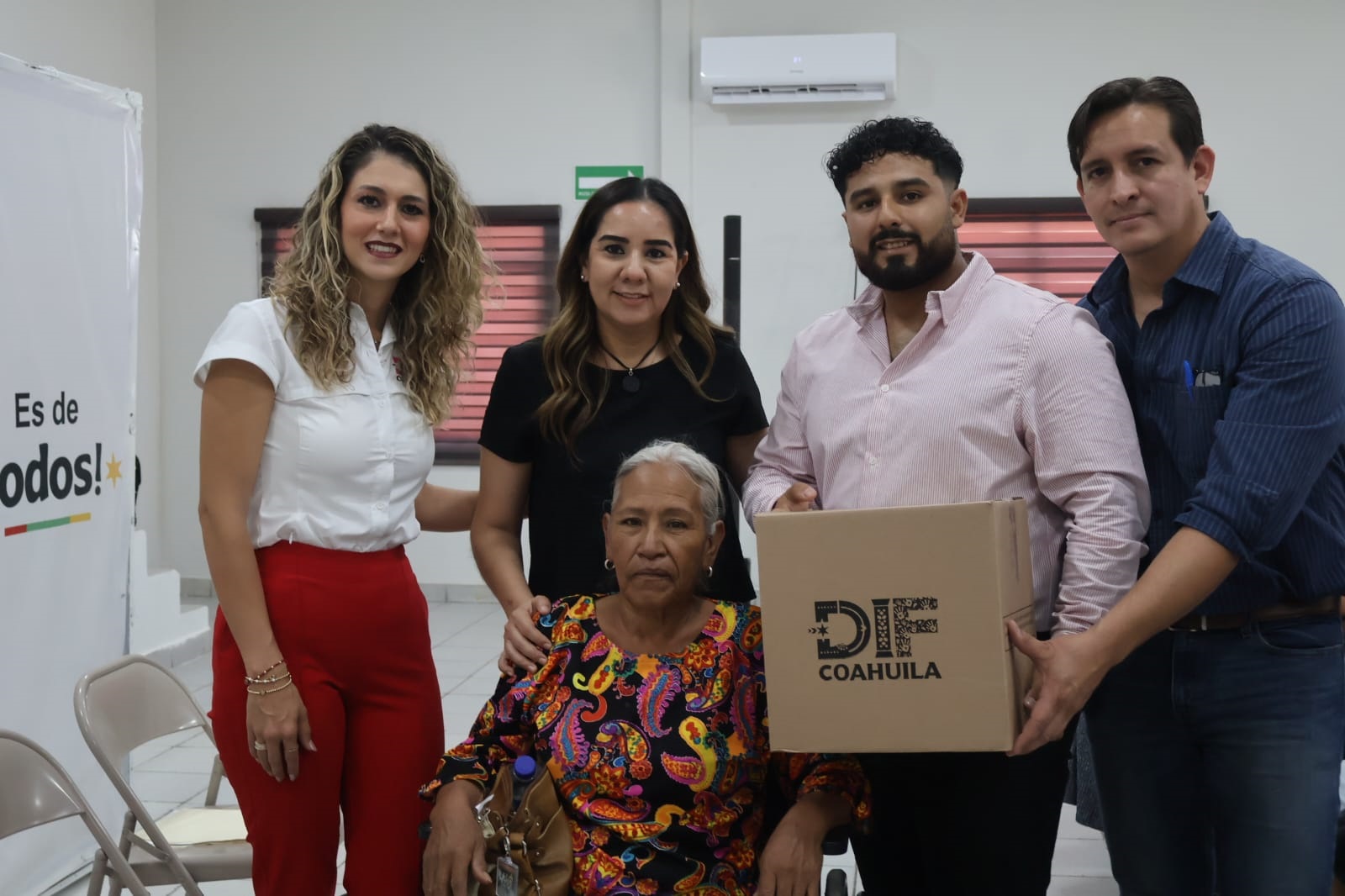 LLEVAN DIF MUNICIPAL Y DEL ESTADO APOYOS ALIMENTARIOS EN NR