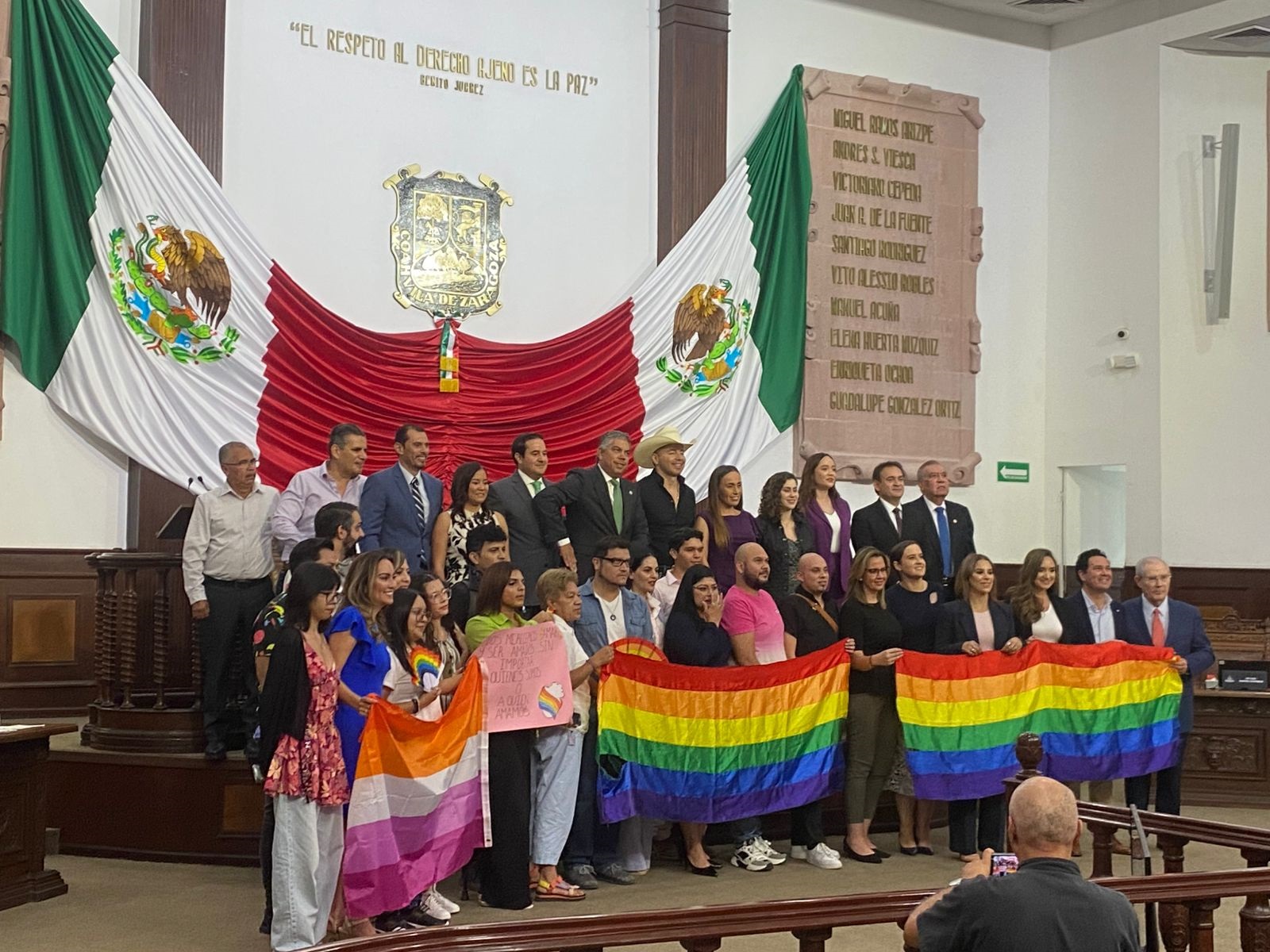 “El amor es revolucionario”: Congreso de Coahuila alza la voz por la diversidad sexual