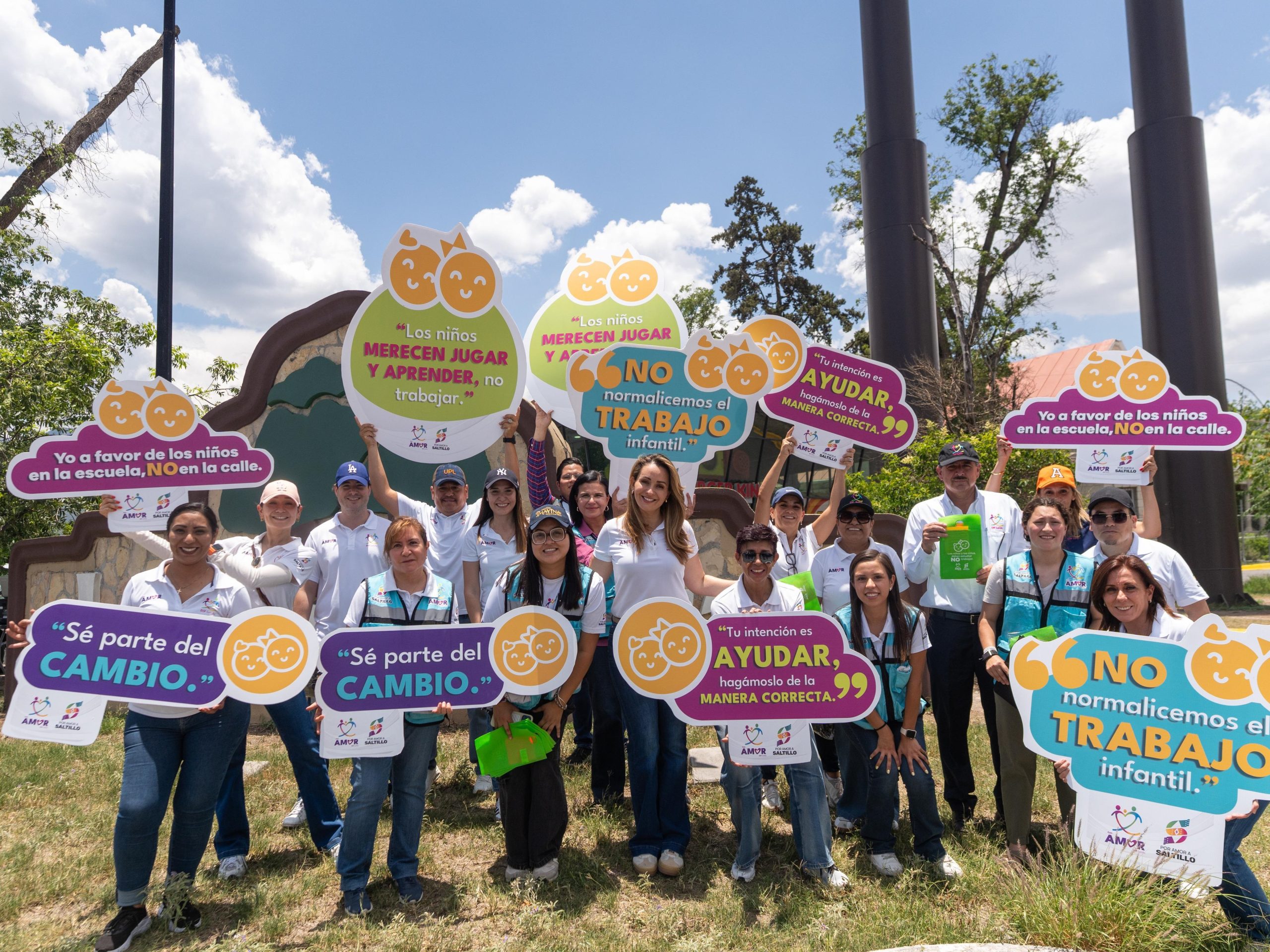 Impulsa DIF Saltillo campaña Niños en la escuela, no en la calle
