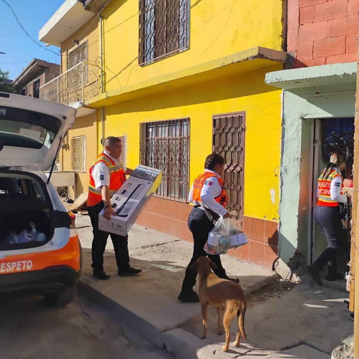 Agentes de Tránsito brindan más de mil servicios sociales a la ciudadanía durante el primer semestre del año