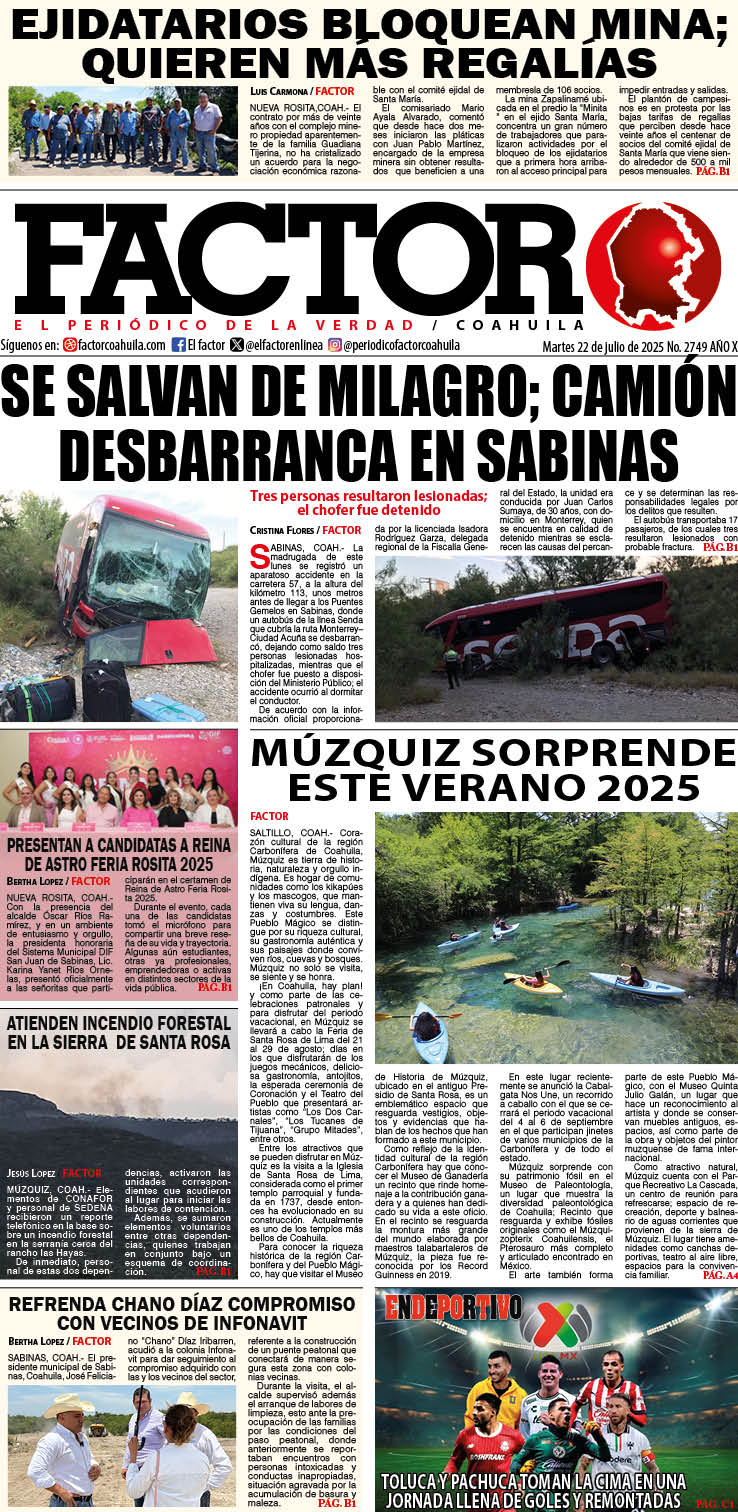 22 DE JULIO 2025