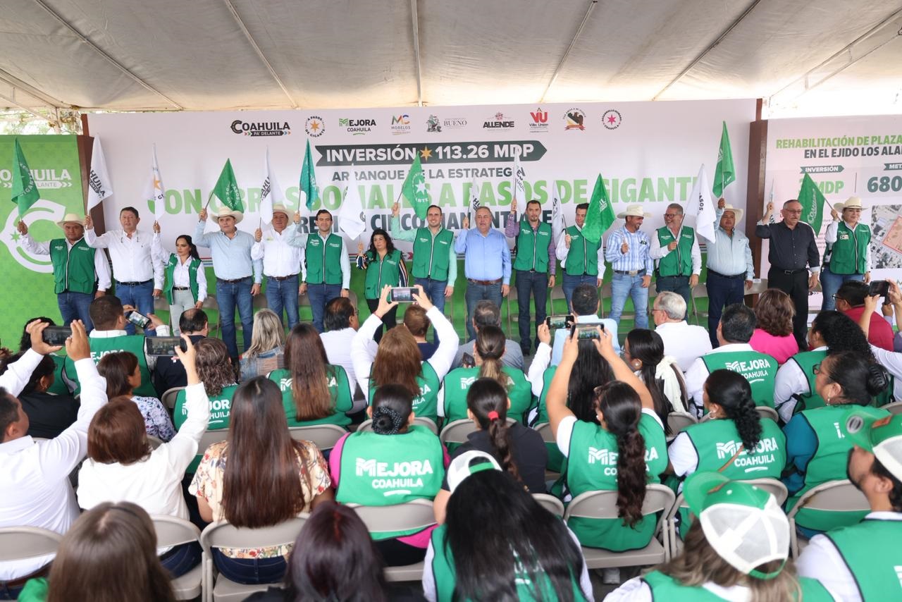 VAMOS AVANZANDO EN LAS GRANDES OBRAS DE COAHUILA: MANOLO