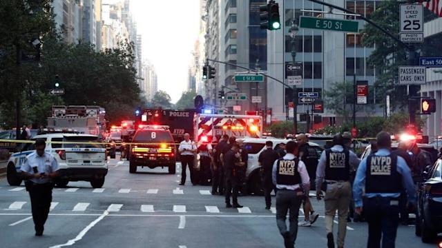 Tiroteo en Manhattan deja dos muertos, incluido un policía del NYPD