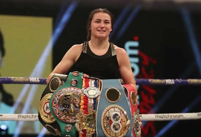 Katie Taylor: 10 títulos mundiales y reina indiscutible del boxeo femenino