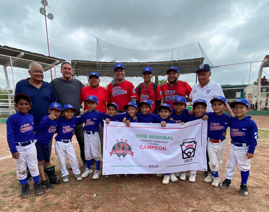 Avanza Saltillo a Nacional de Beisbol Infantil de la Williamsport