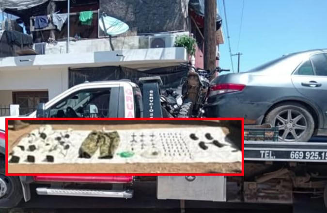 Aseguran arsenal, drogas y cámaras de video en Escuinapa: mega operativo revela posible centro de vigilancia criminal