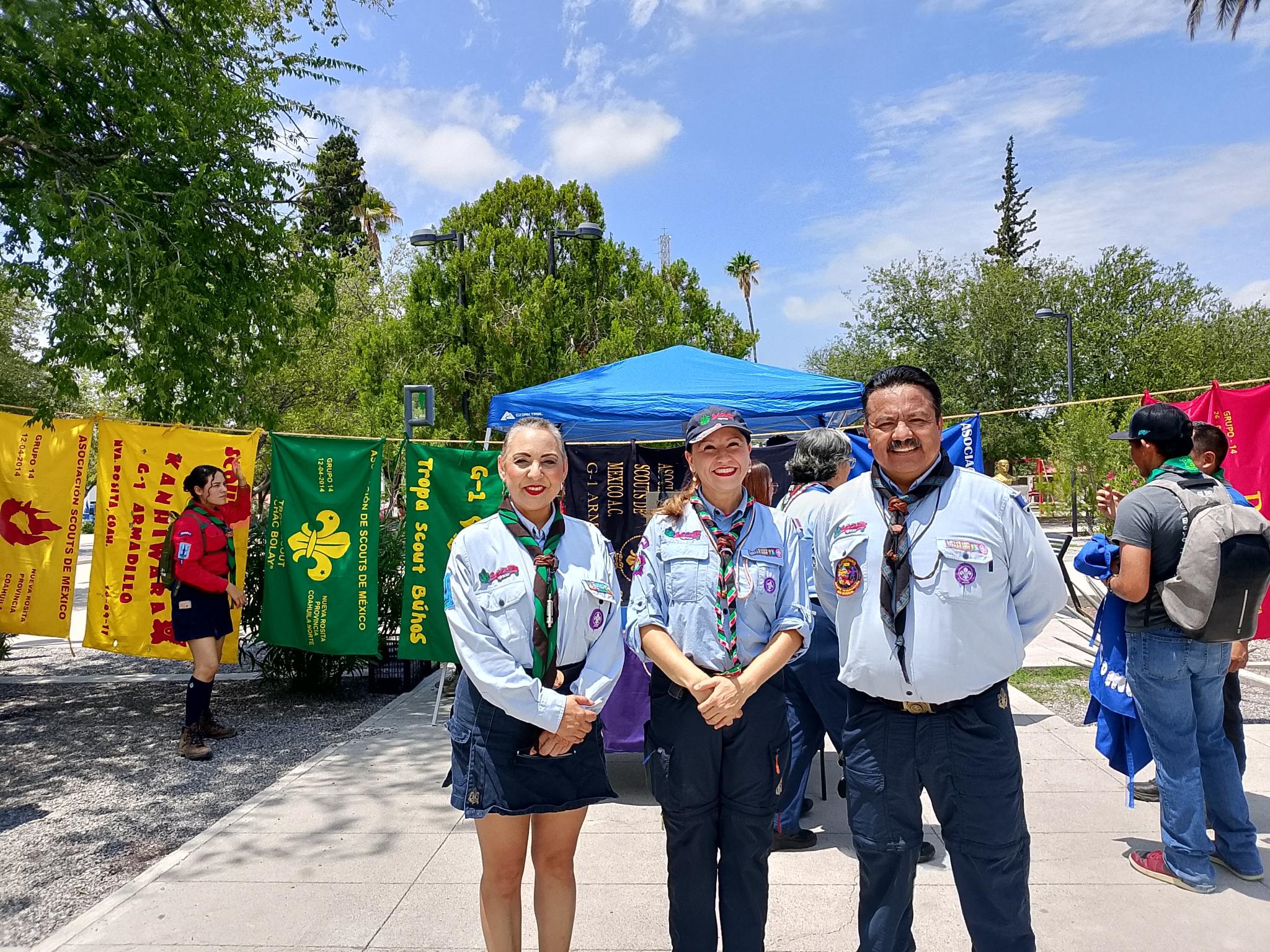 En la Región Carbonífera inició jubileo por el centenario del movimiento “scout” en México