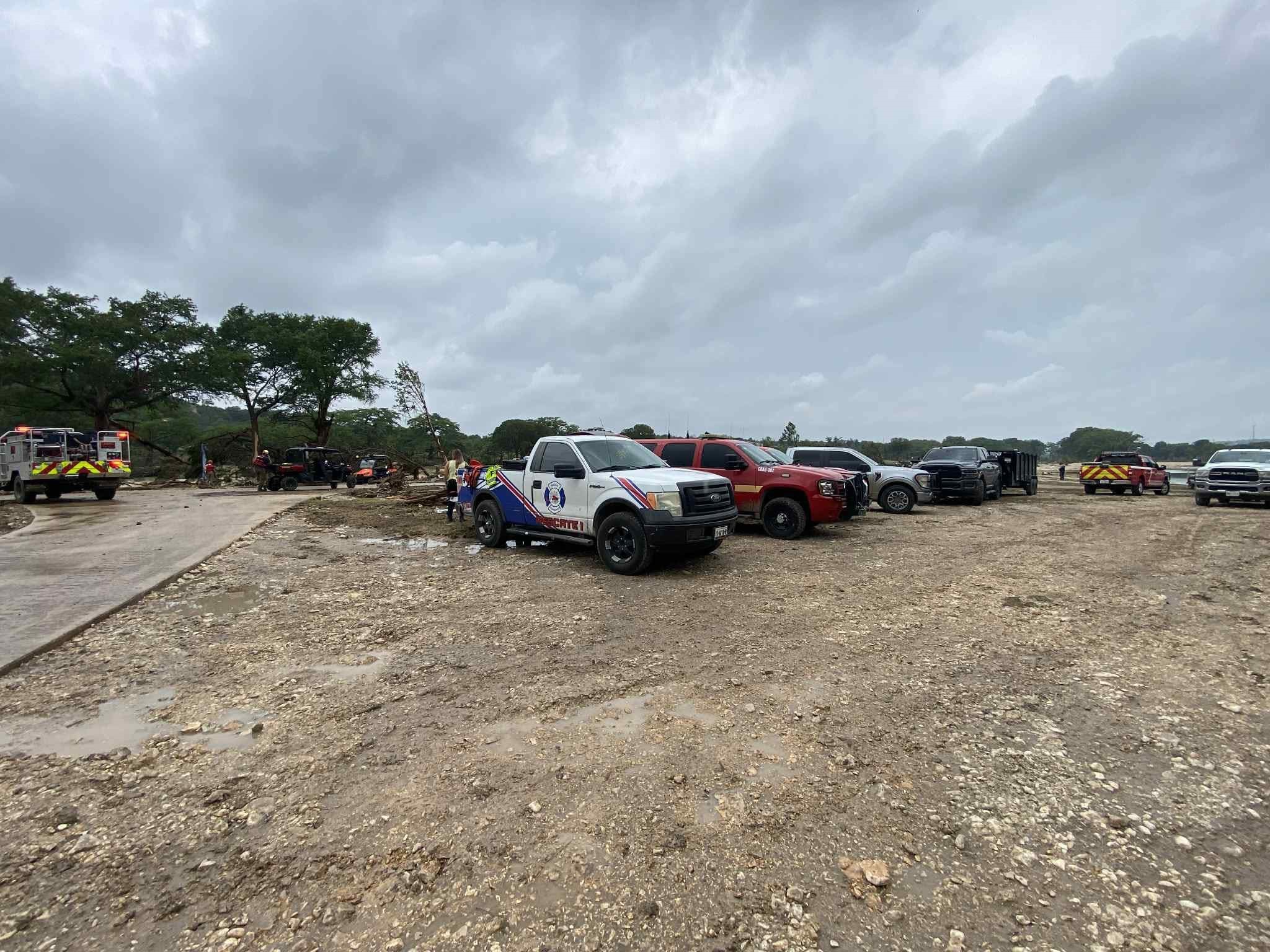 Voluntarios de Misión Bomberos Coahuila se unieron al equipo de rescate por inundaciones en Texas