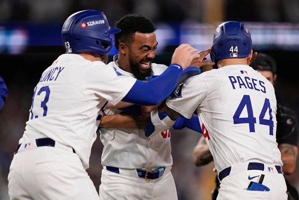Dodgers avanzan a la Serie de Campeonato con triunfo dramático ante Phillies