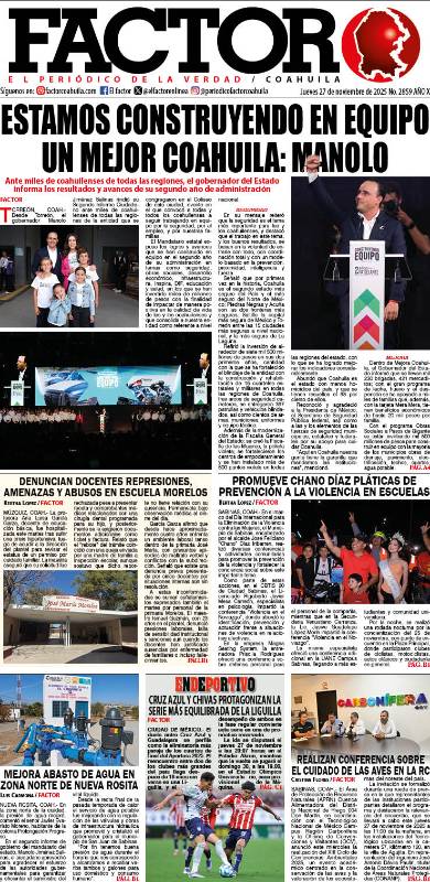 27 DE NOVIEMBRE 2025