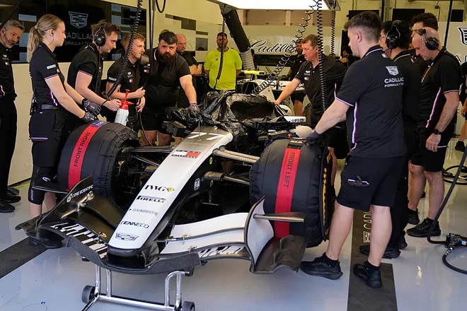 Cadillac Racing enfrenta retrasos por neumáticos en su debut en F1