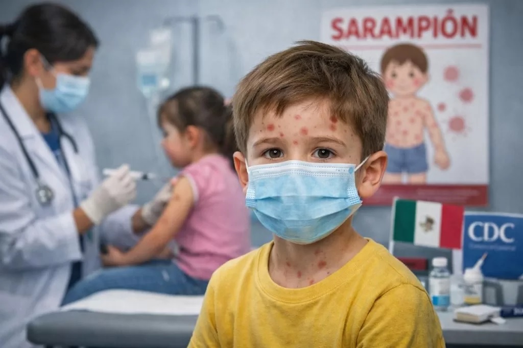 México rebasa los 10 mil casos de sarampión en medio de brote que ha dejado 31 muertes