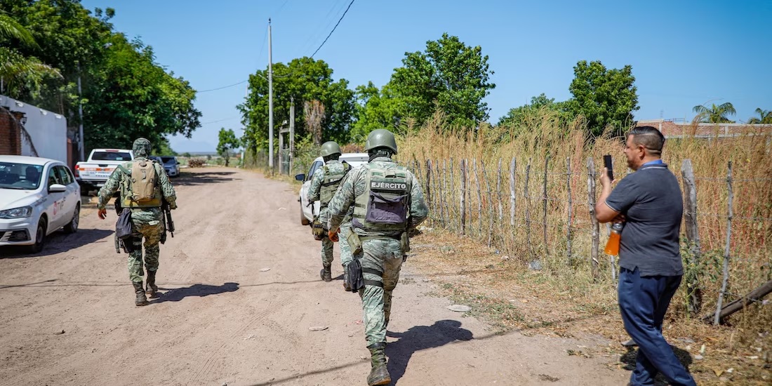 Marina repele ataque armado en Jesús María, Sinaloa; hay nueve detenidos y un presunto sicario abatido