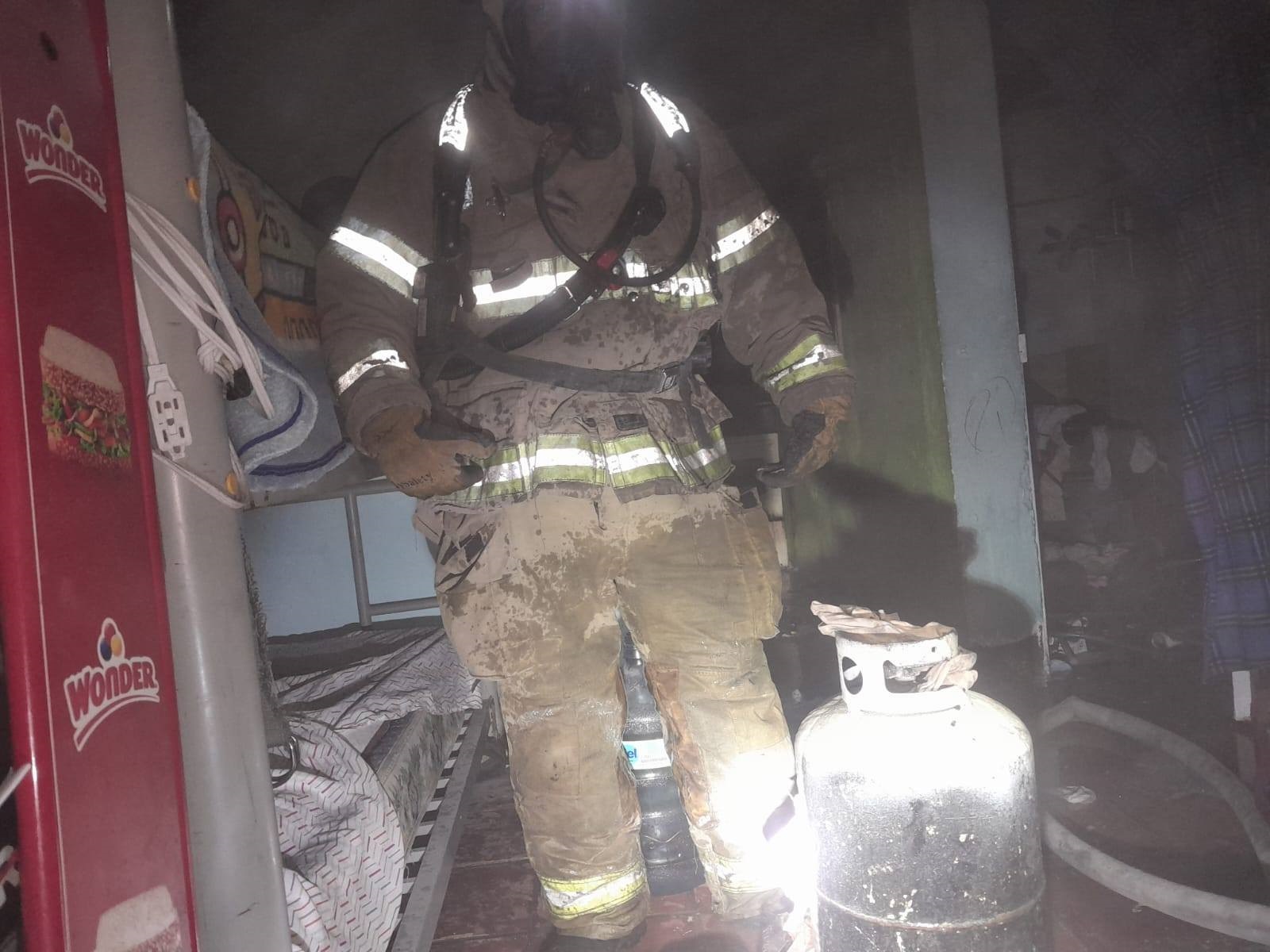 Explosión por fuga de gas deja a hombre lesionado en Ramos Arizpe