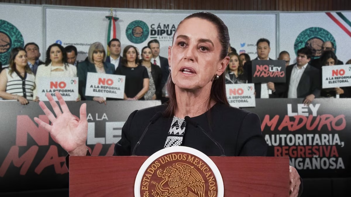 Reforma electoral de Sheinbaum es frenada en Diputados al no alcanzar mayoría calificada