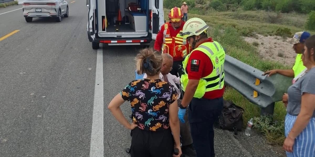 Tragedia en la carretera Monclova-Saltillo deja una mujer sin vida y un hombre grave