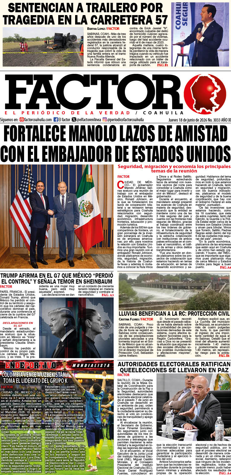 18 de junio 2026