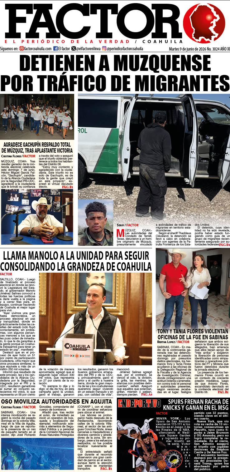 9 de junio 2026
