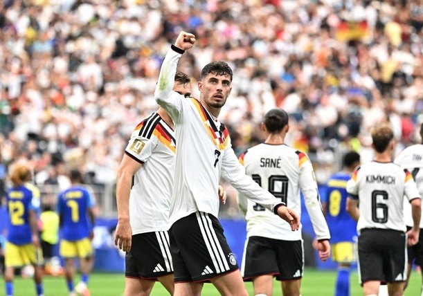 Alemania golea a Curazao en su debut mundialista