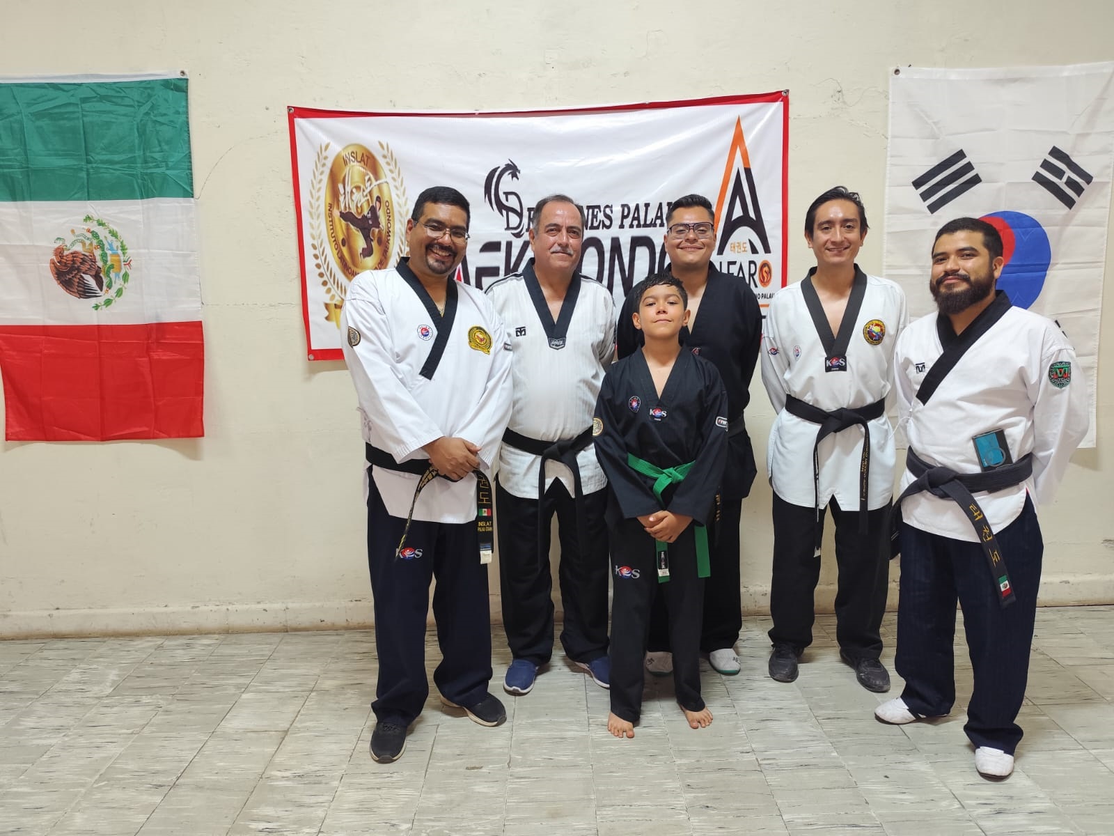 Presentan examen trimestral en Instituto Latinoamericano de taekwondo Dragones en Palaú