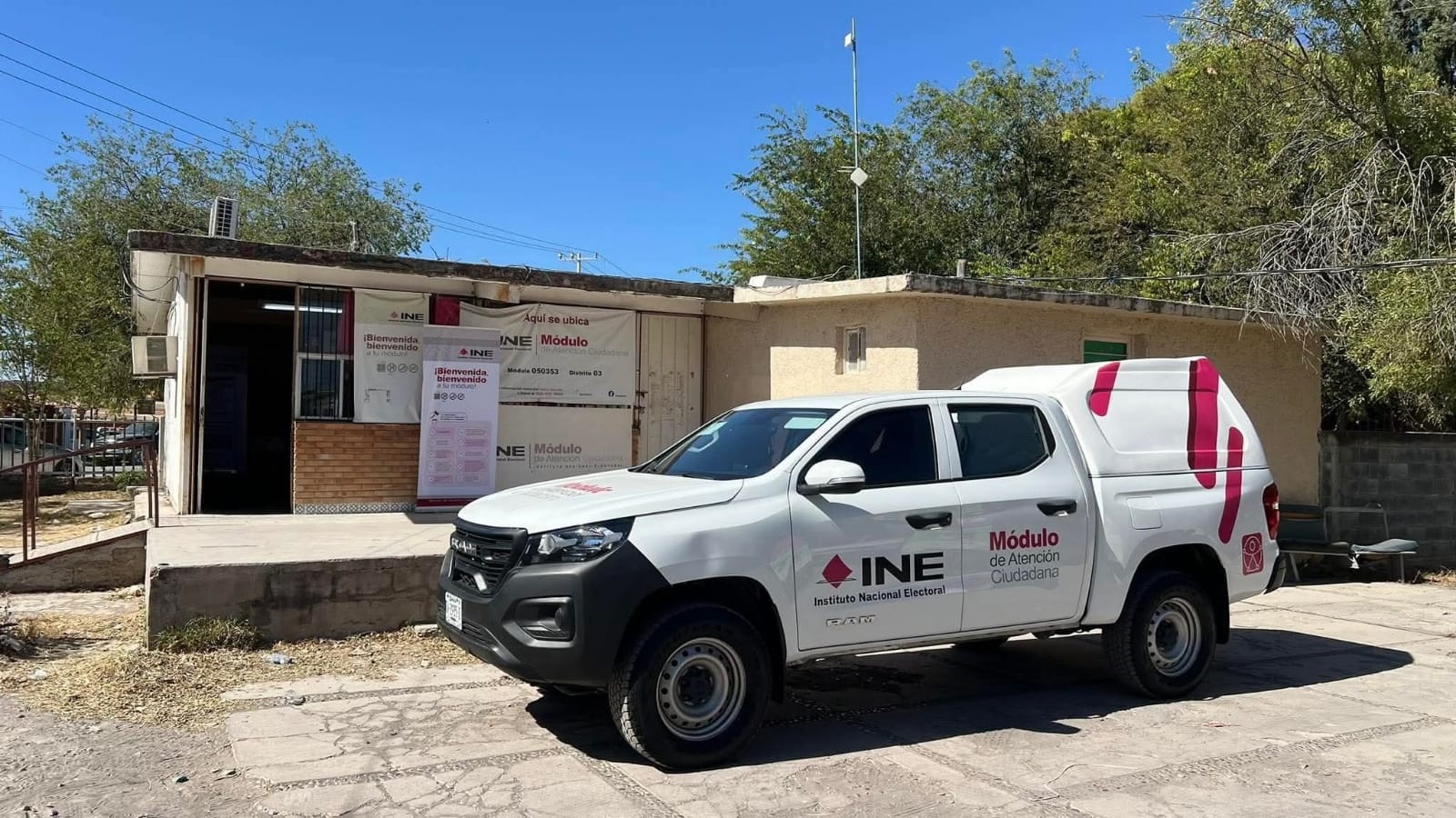 Del lunes 15 al viernes 19 módulo del INE estará en Sabinas