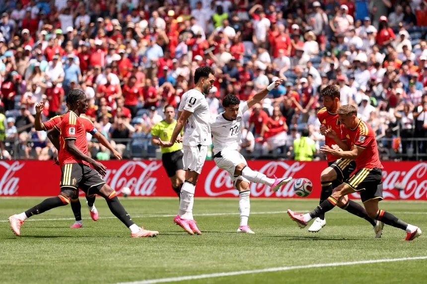 ¡Egipto sorprende y casi da el golpe! Bélgica rescata un empate