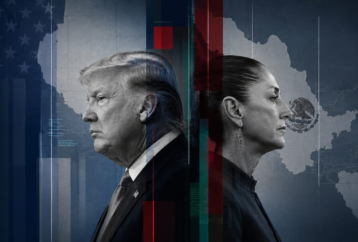 Trump afirma que México “perdió el control” y señala temor en Sheinbaum