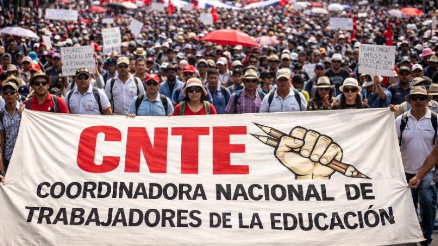 CNTE intensifica protestas en cuatro estados y presiona al Gobierno federal