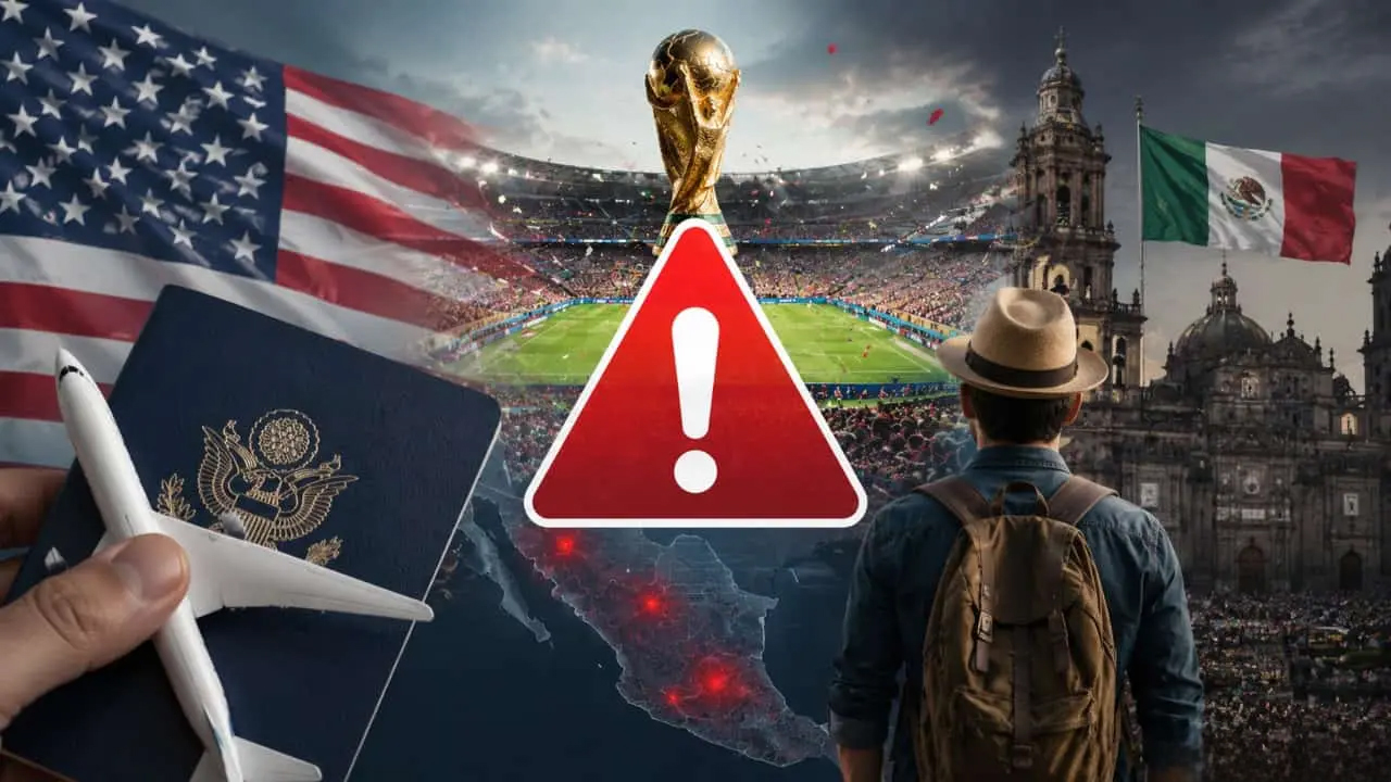 EE.UU. emite alerta de seguridad para México a horas del Mundial