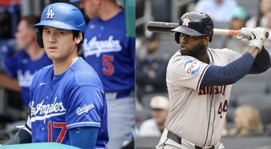 Ohtani y Álvarez