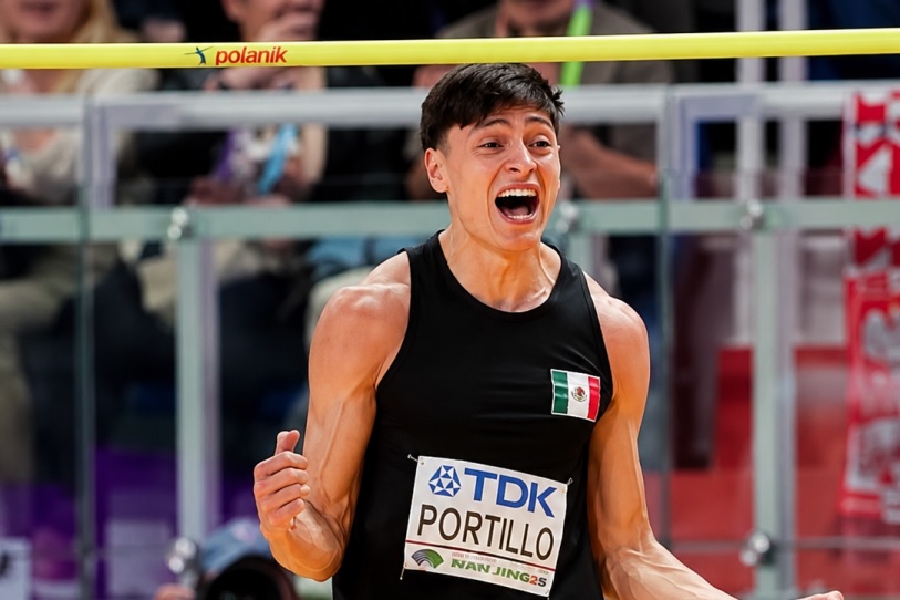 Erik Portillo hace historia para México con plata en la Liga Diamante de Roma