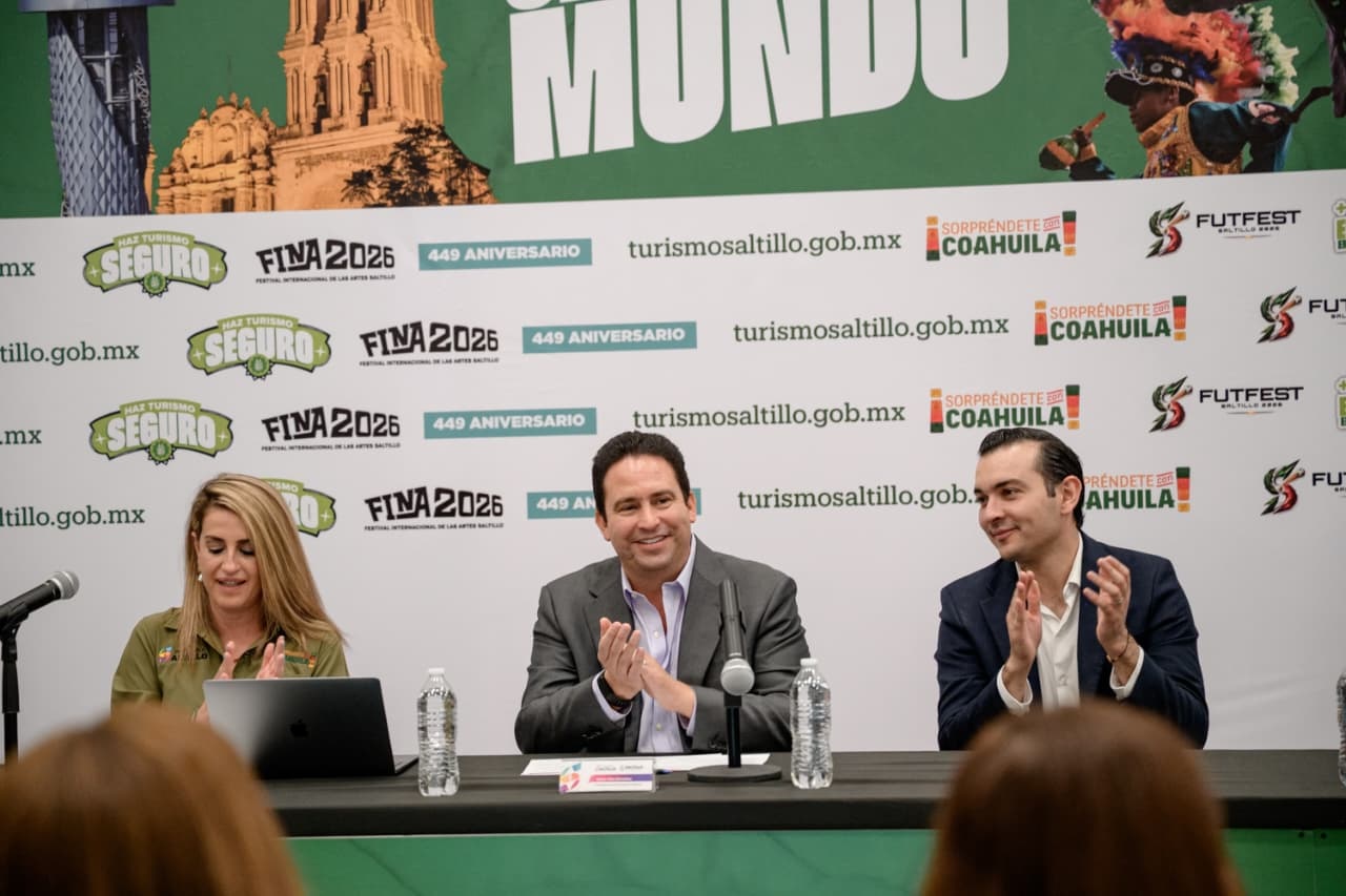 Javier Díaz presenta sitio de internet de Turismo Municipal de Saltillo